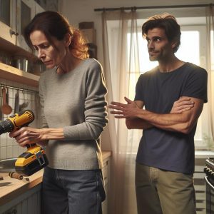 Приструнила родню