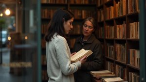 «Книги иногда возвращаются к тем, кто их действительно помнит» — сказала продавщица, понимая, как воспоминания оживают в Ларисе вместе с её давней мечтой