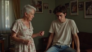 «Ты гляди, раздухарился, мать поучает!» — выпалила Елена, почувствовав отторжение от семьи на фоне нарастающего конфликта