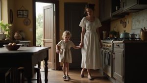 «Молодец сынок!» — ласково сказала тётя Анна, погладив Сережу по голове