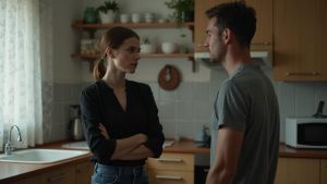 «А я узнаю об этом сейчас?» — с гневом в голосе сказала Таня, обрывая все надежды на компромисс между любовью и предательством