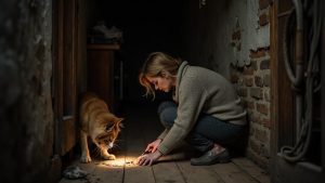 «Джек начал лаять и скрести когтями в дальнем углу погреба» — подойдя с фонарём, Ольга обнаружила спрятанный сундук, находка которого исполнила их мечту о море