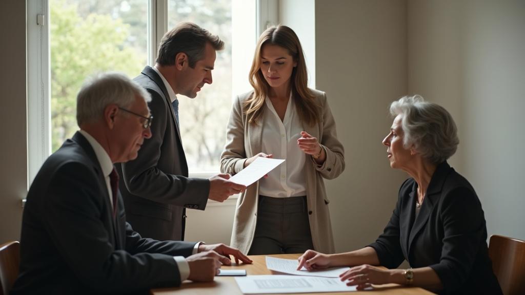 «Это не моя подпись!» — воскликнула Марина у нотариуса, чувствуя, как земля уходит из-под ног