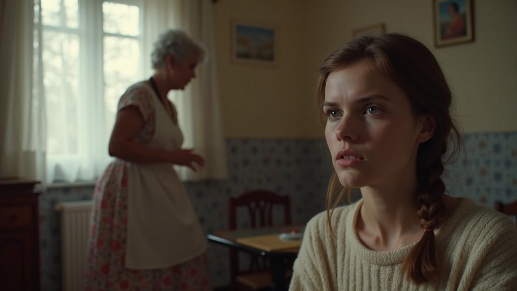 «Нельзя так бросаться словами… У вас девушка есть… Как так можно…» — пролепетала Аня и быстро пошла к дому