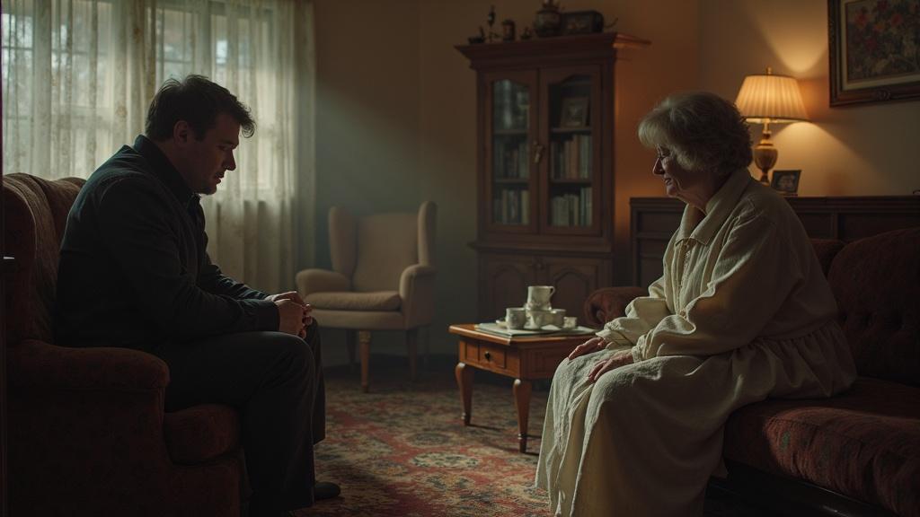 «Я не тяну, мама, я устал» — тихо сказал Семён и решил отвезти мать на собеседование в пансионат