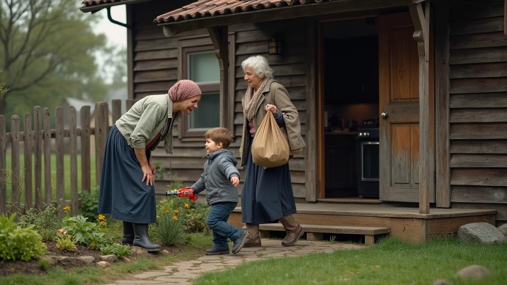 «Ты переедешь к нам» — настаивала дочь, предлагая продать дом и перевезти мать в город