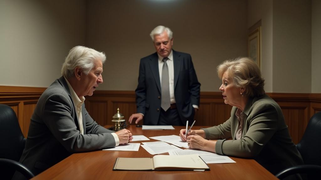 «Я подписала документы на продажу дачи твоих родителей!» — ворвалась Марина в кабинет нотариуса, голос звенел от напряжения