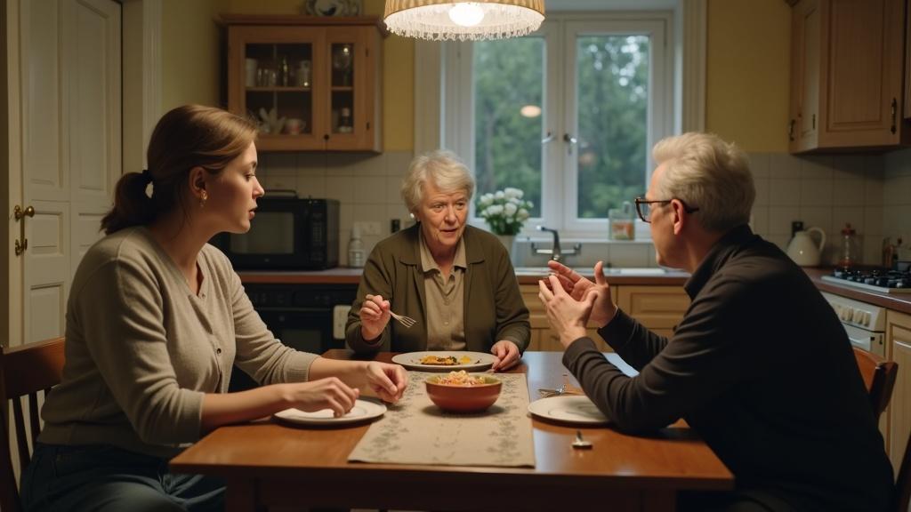 «Я не буду извиняться» — тихо сказала Ксения и вышла из кухни с чемоданом