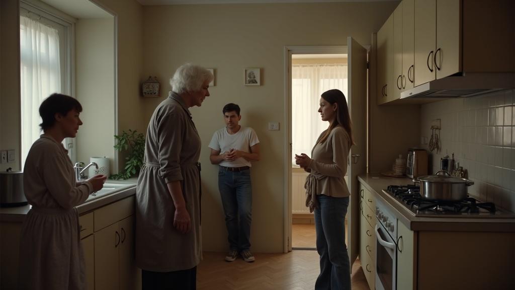 «Посмотрим, кто окажется на улице» — решительно сказала Лена, вставая с колен