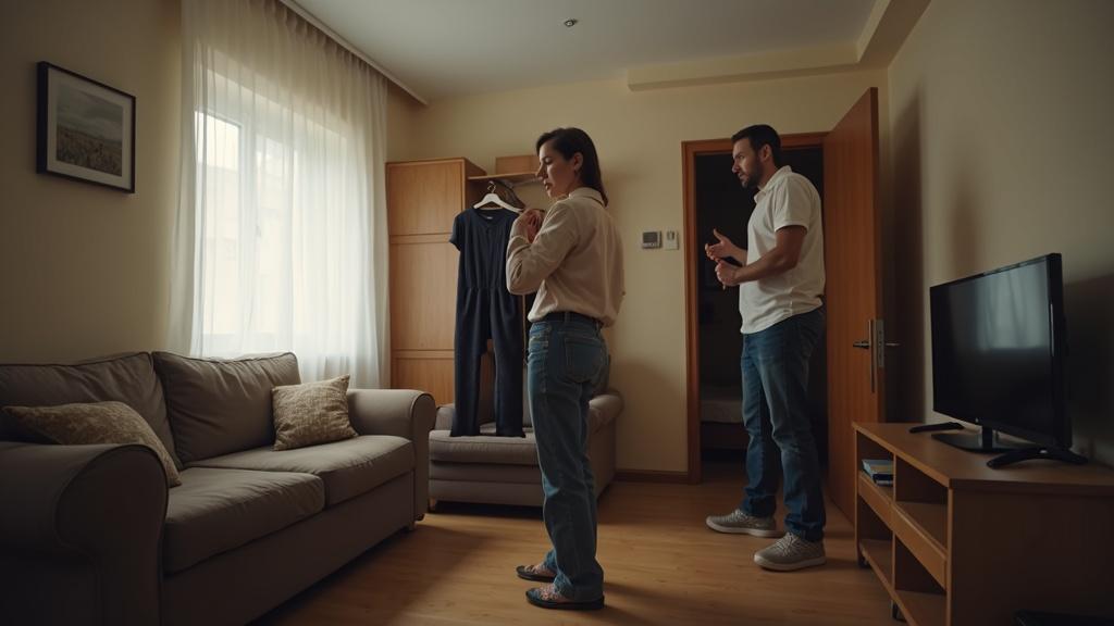 «Ты просто наглая воровка!» — взорвалась Виктория и стала сгребать свои вещи из шкафа Алены