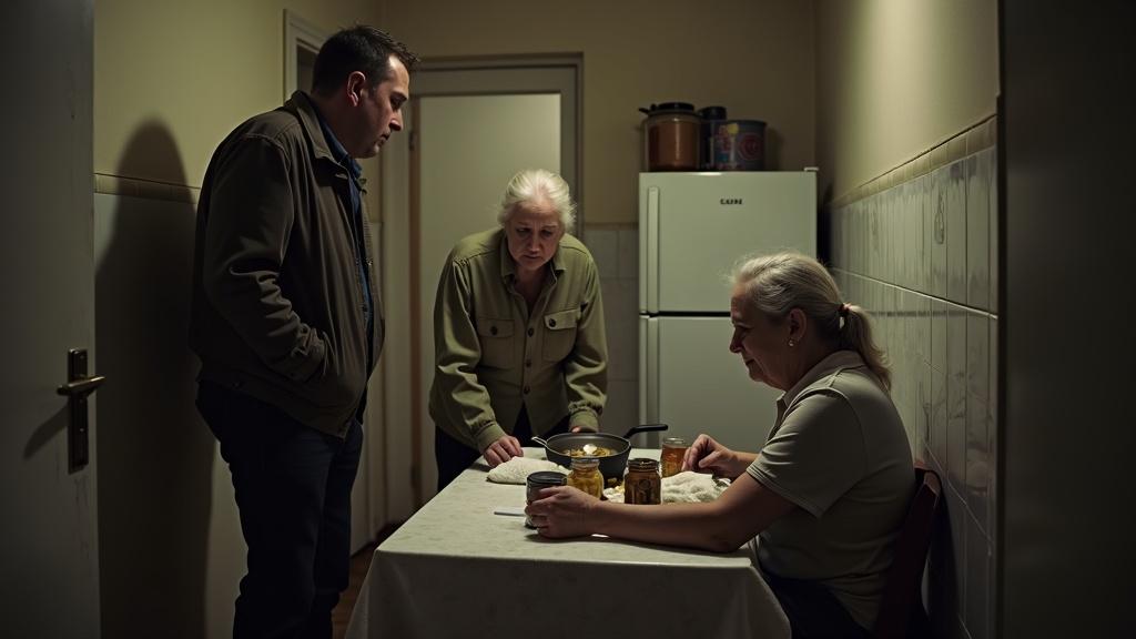 «Вы без меня пропадете, вы обе — беспомощные» — холодно заявил Рома, нависая над женой и тещей