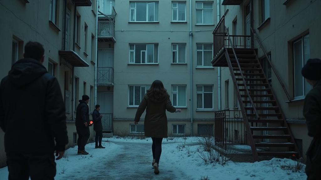 «Держись! Я иду!» — крикнула Алена и бросилась спасать девушку с пожарной лестницы