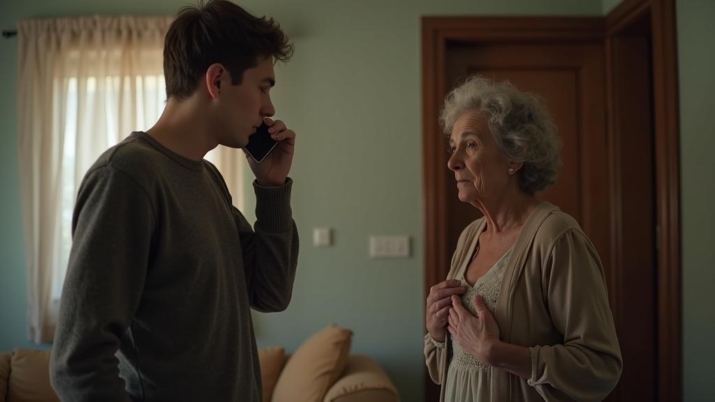 «Молчи! Я всё знаю! Как вам не стыдно?!» — воскликнула Алла Михайловна и, бросив презрительный взгляд, вышла, хлопнув дверью