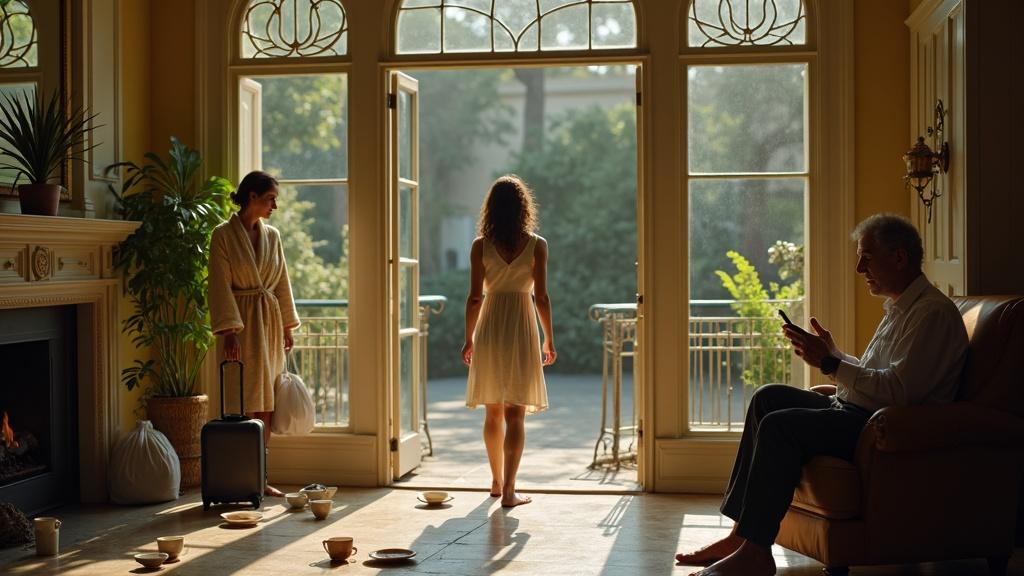 «Ты нам не ровня, нищенка!» — прокричала Валерия Львовна, выставляя Лену на мокрый плиточный двор