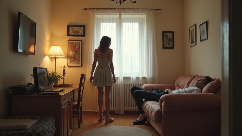 «А случилось то, что ты от меня уходишь, мусечка! Поэтому чемодан-то не распаковывай: мы разводимся и сегодня ты съезжаешь!» — холодно объявил муж