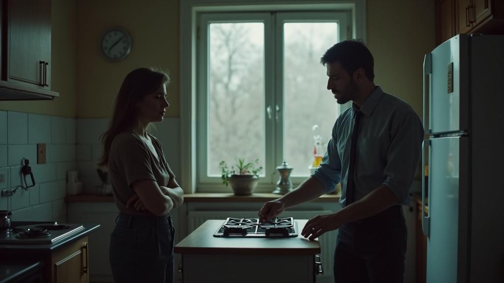 «С завтрашнего дня мы ведём раздельный бюджет» — сказала она твёрдо, положив перед ним распечатки