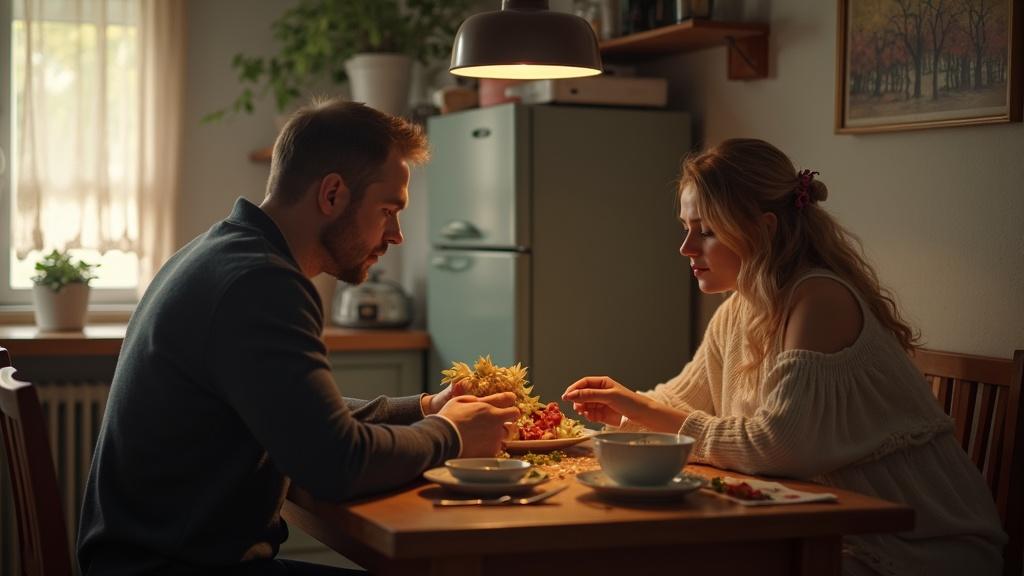 «У нас будет ребёнок. Только не от тебя, Кирилл» — спокойно произнесла Инга за вечерним столом, разорвав их «мы»