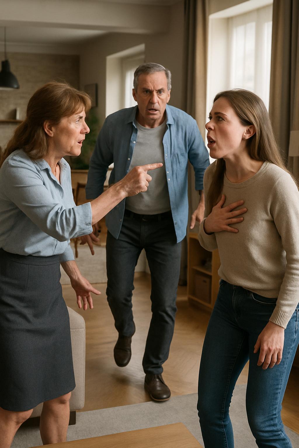 «Он мне изменяет! А еще он на мне женился из-за денег!» — выпалила Оксана, взывая к отцу за защитой