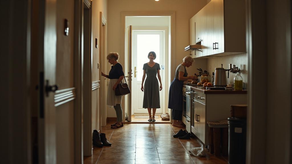 «Или твоя мать перестаёт приходить сюда каждый день, или я ухожу» — решительно сказала Света, швырнув пакеты свекрови на лестничную площадку и оставив её ключи на полке