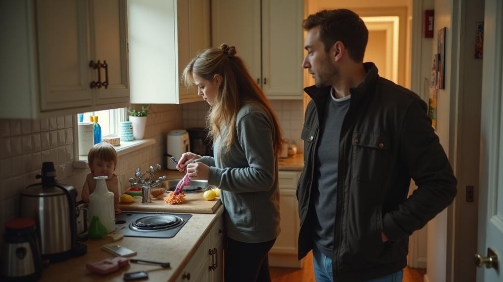 «Ты же дома сидишь, справишься» — бросил Игорь, застегивая куртку и выскочив за дверь, не дав жене возразить