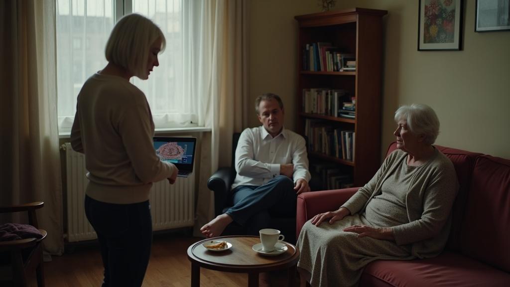 «Выбирай — или твоя мать съезжает сегодня же, или я ухожу» — твёрдо сказала Марина