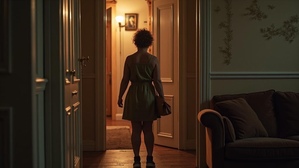 «Я съезжаю» — спокойно сказала она и начала собирать вещи