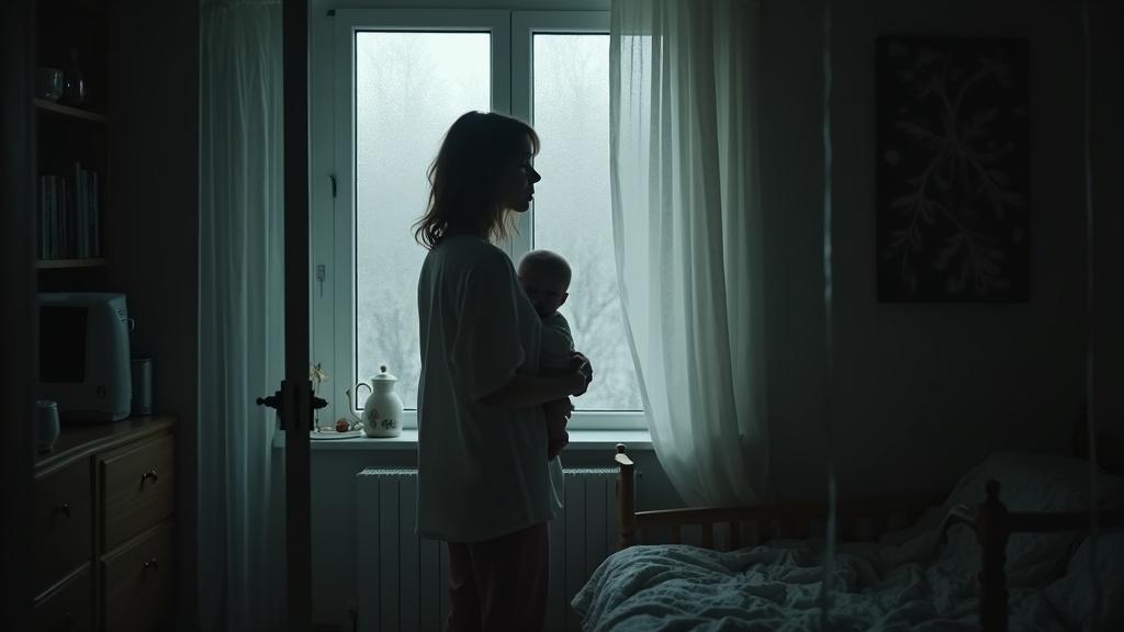 «Пока вы здесь, я не оставлю Полину в этой квартире» — решительно сказала Дарья, забрав дочь и уехав к маме