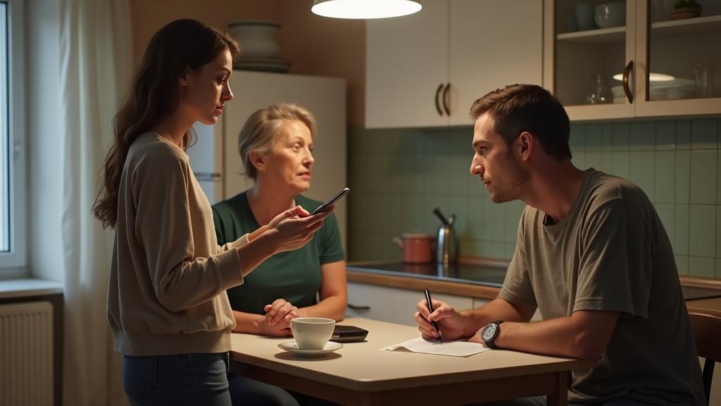 «Я выбираю свою семью, мам» — решительно сказал Дмитрий, требуя вернуть деньги