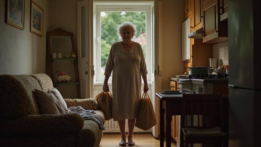 «Мы с Дашей или твоя мать» — твёрдо сказала Надежда, собирая чемодан