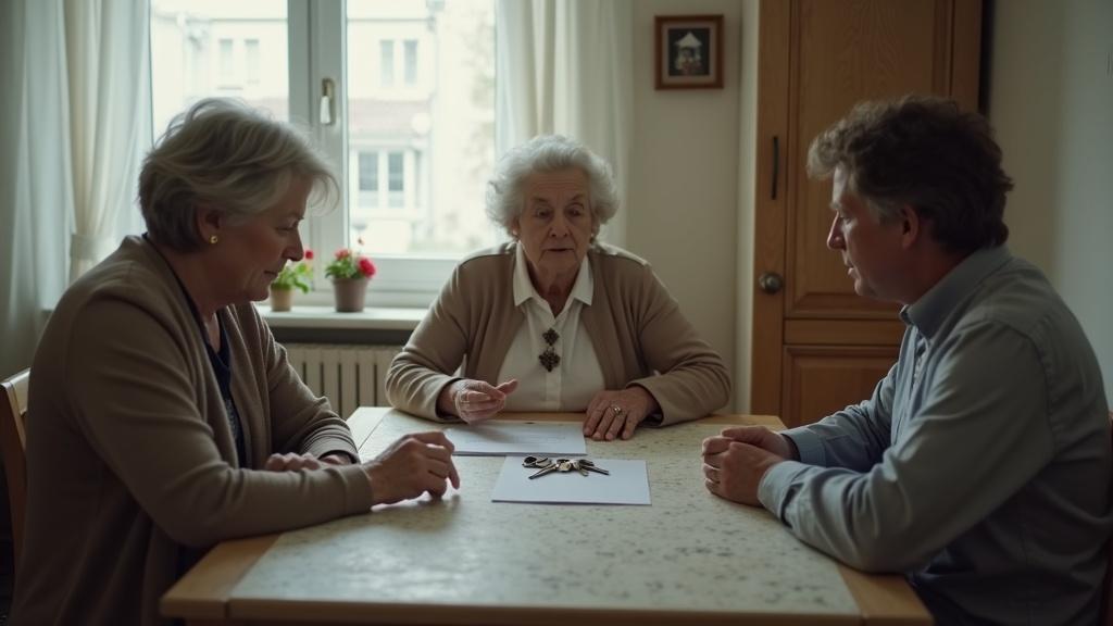 «Ключи останутся у меня. Квартира — тоже. Разговор окончен» — решительно заявила Ольга и вышла из кухни