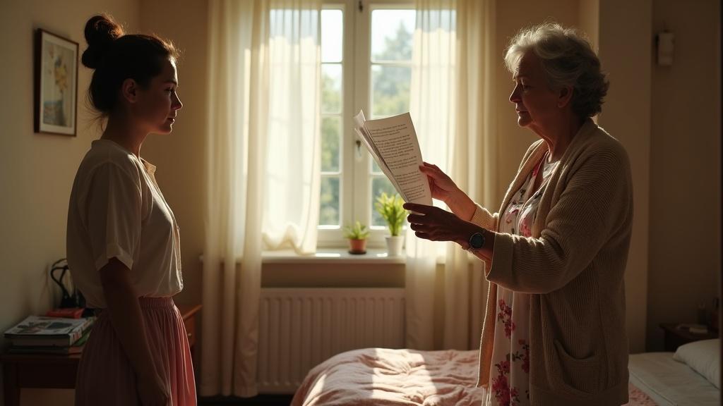 «Это моя квартира, мои родители и моё решение. Ваше мнение меня не интересует» — холодно сказала невестка, забрав у свекрови документы