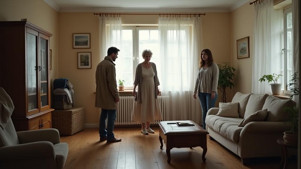 «Поставьте мебель на место. И на выход» — ледяным тоном потребовала Ольга, доставая телефон адвоката