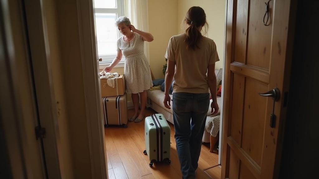 «Тогда уезжай вместе с ней» — твердо сказала Вера и вышла из дома