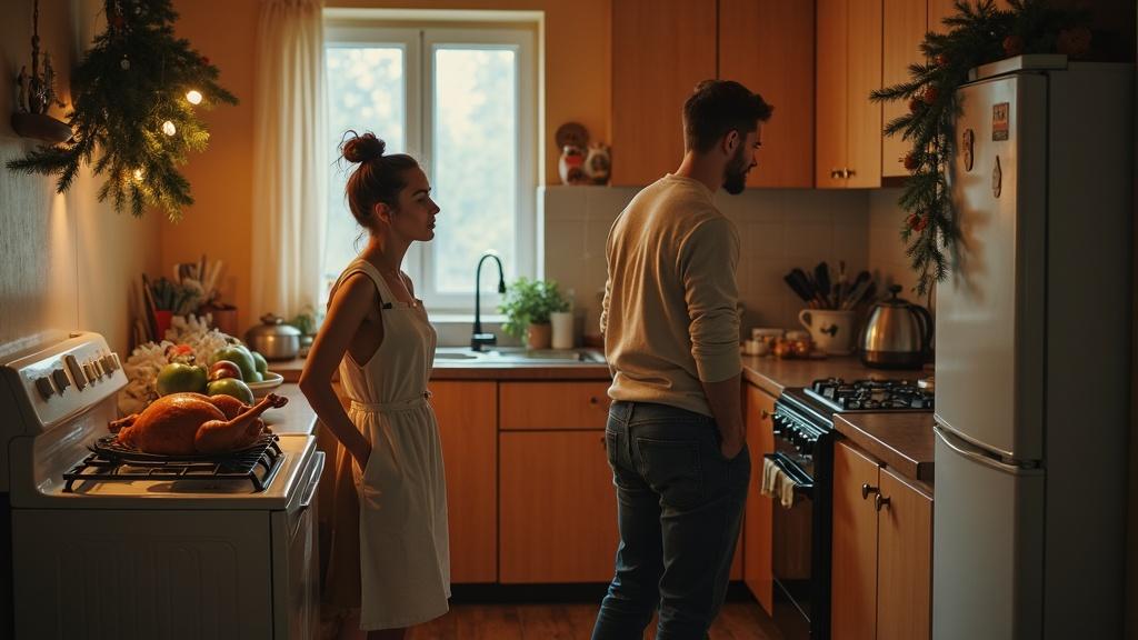 «С этого момента у нас именно такой режим» — решительно объявила Лена, сняв фартук и откинувшись в кресло