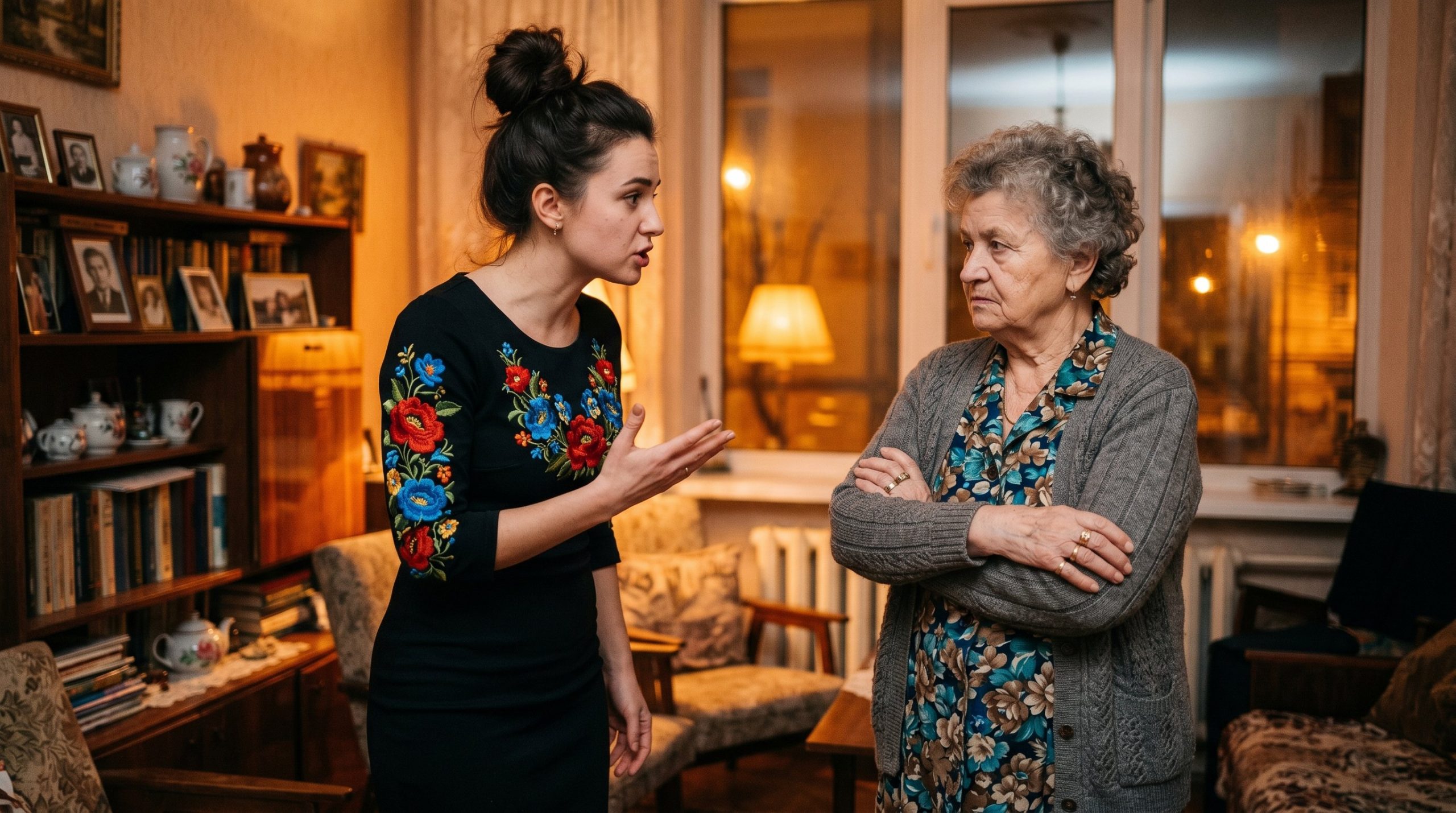 «Закройте рот и немедленно выйдите из моей квартиры!» — Марина резко распахнула входную дверь