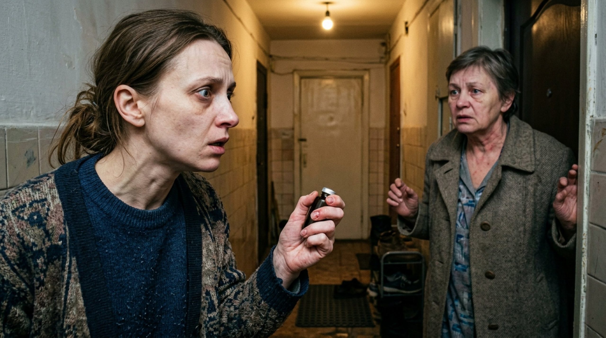 «В этой бутылке сплошная химия. Ты девочке печень испортишь» — свекровь перевернула флакон и вылила лекарство в раковину
