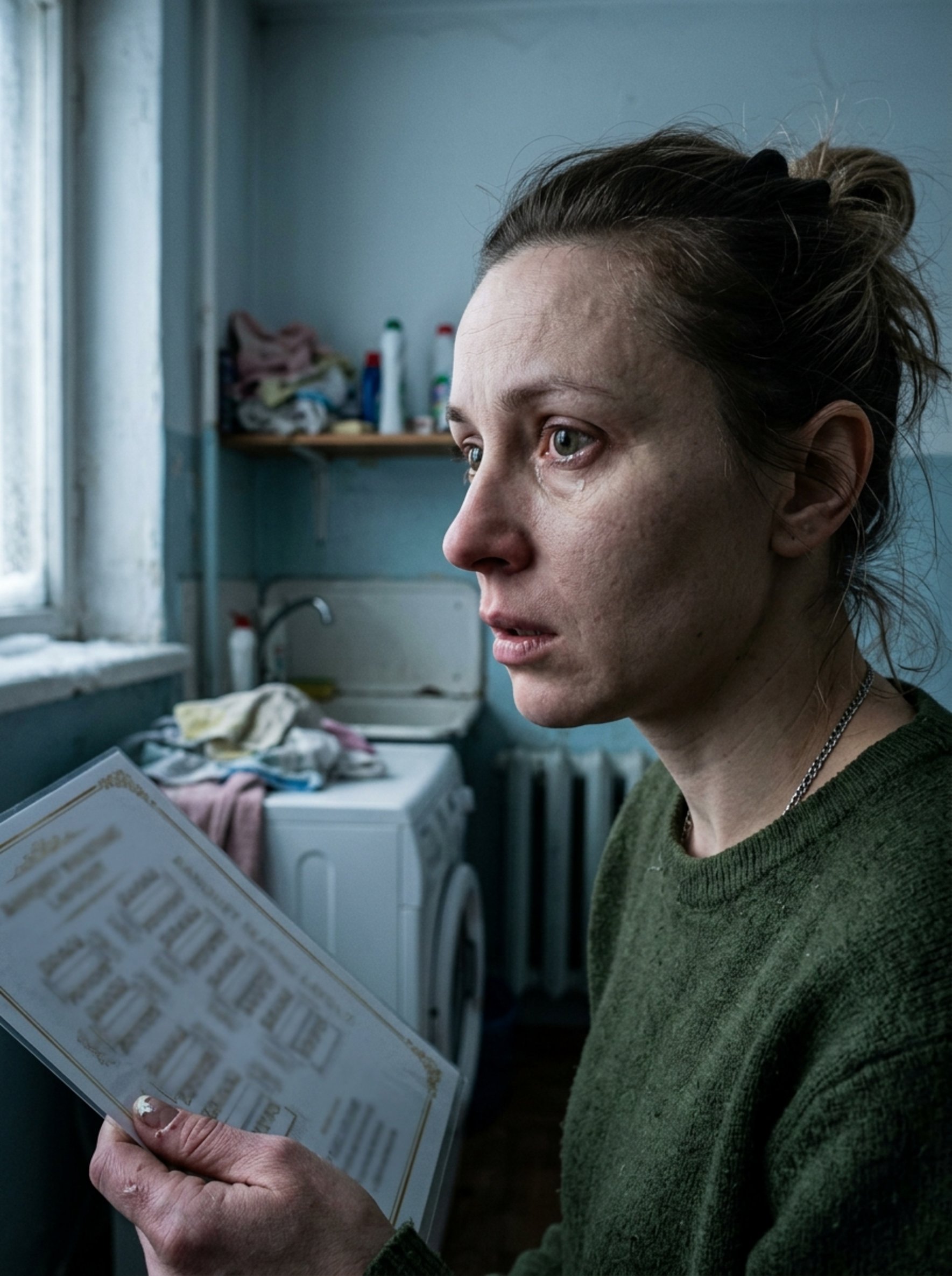 «Дмитрий, объясни мне, где здесь мои мама и папа?» — сказала Ирина холодно и без надежды, а Дмитрий замолчал и отвернулся