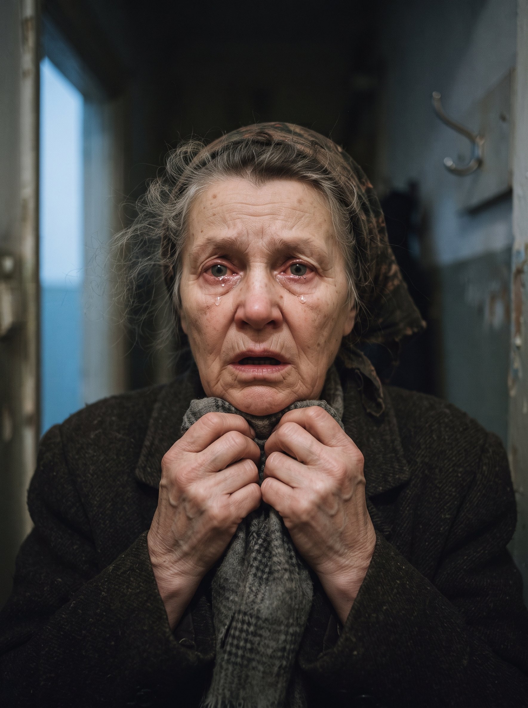 «А я вас пятьдесят лет разыскивала» — сказала незнакомка, протянув выцветший серый платок